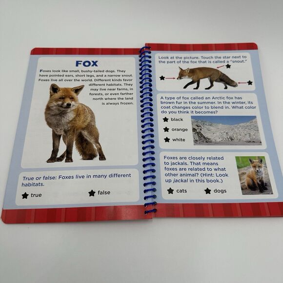 Encyclopedia Britannica Kids Quiz It Pen Set Wildlife Animals Q&A (4 Books) - Picture 16 of 16